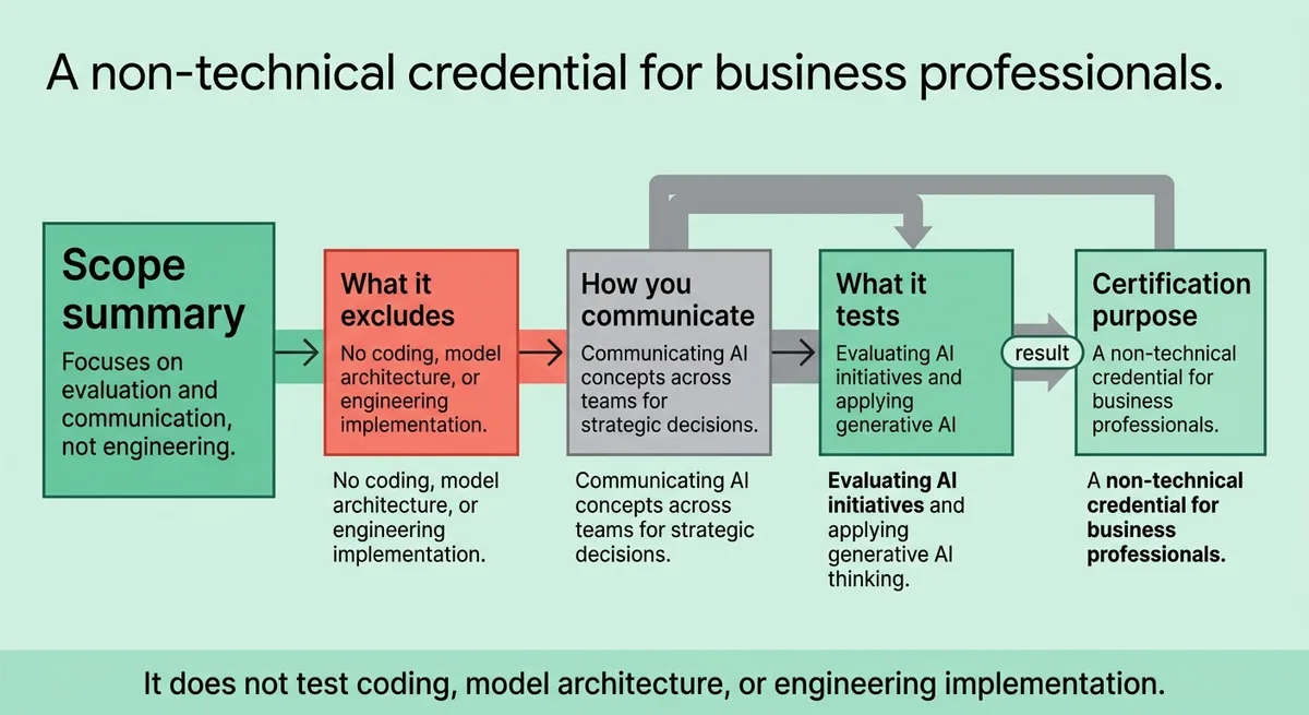 What is the Google Generative AI Leader certification?