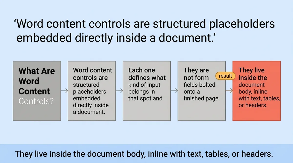 What Are Word Content Controls?